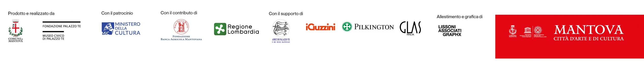 fascia loghi venere mostra